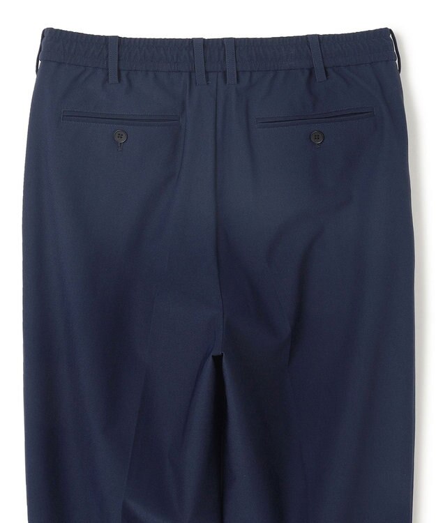 JOSEPH HOMME 新素材【抜群の通気性/360度ストレッチ】エアトールストレッチ ドロスト付ワイドテーパードパンツ/ ORIGIN CONVERTIBLE ネイビー系