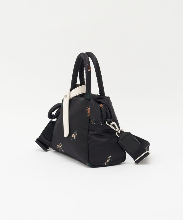 russet WOODLANDER 2WAYミニトートバッグ(CE-1668) Horse/BK