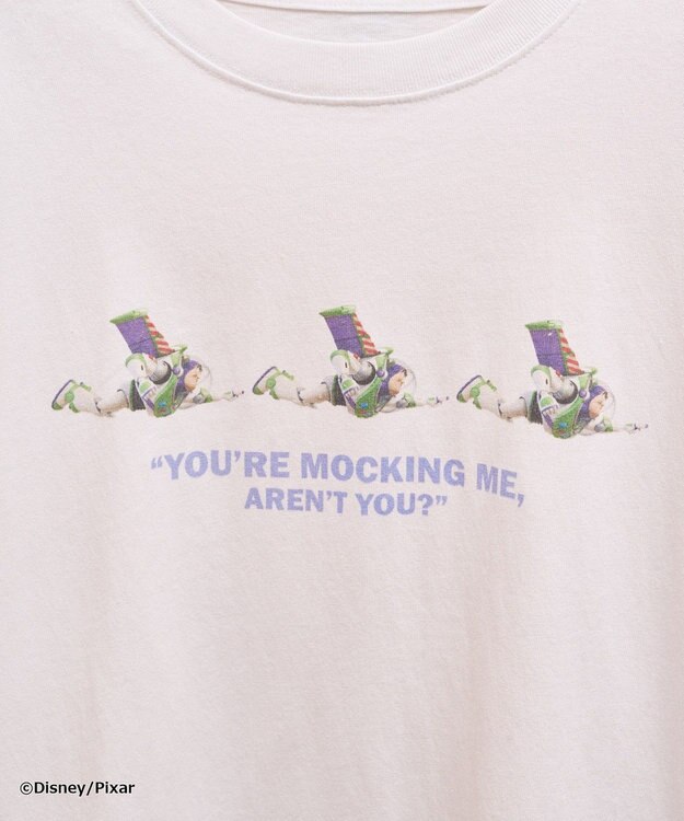 AMERICAN HOLIC 【TOY STORY】ヴィンテージ加工グラフィックTシャツ Off White