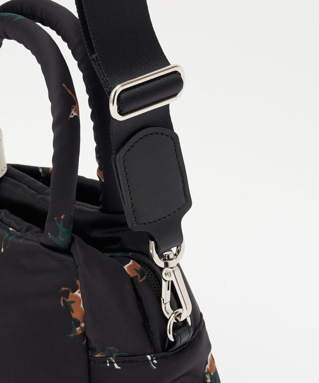 russet WOODLANDER 2WAYミニトートバッグ(CE-1668) Horse/BK