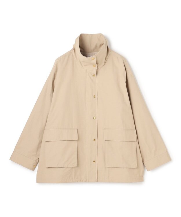 UNFILO L スタンド ZIPアウター ベージュ