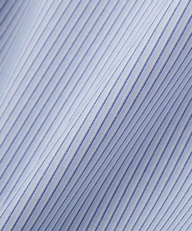 Green Parks タックショートスリーブブラウス Stripe