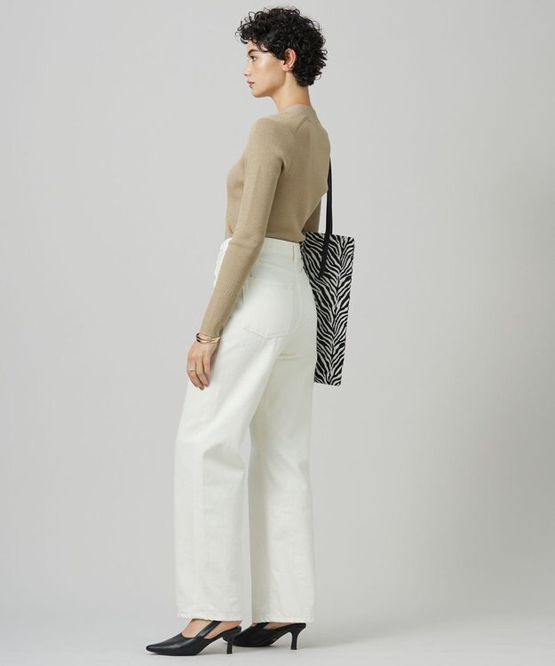 ICB 【洗える】 ウォーターリサイクルデニム オフホワイト系