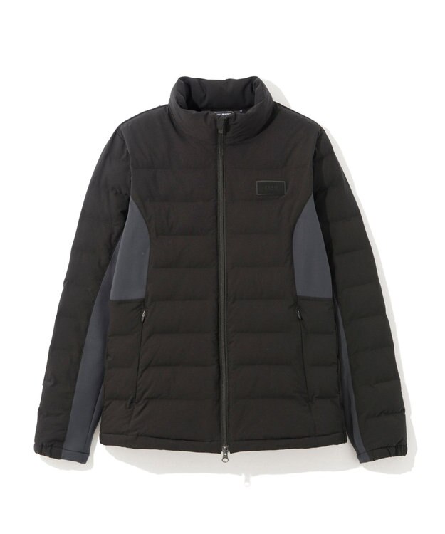 ZERO HALLIBURTON ハイブリッドパデットブルゾン 82755 撥水 保温 裏起毛 ゴルフ ZHG-W15a ブラック