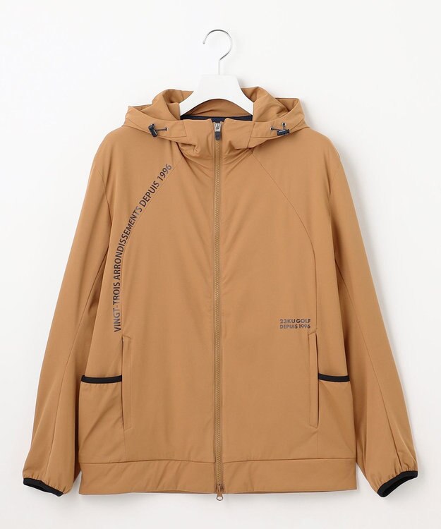 23区GOLF 【MEN】【ストレッチ/撥水】マルチウェイ ブルゾン＆リバーシブルベスト キャメル系