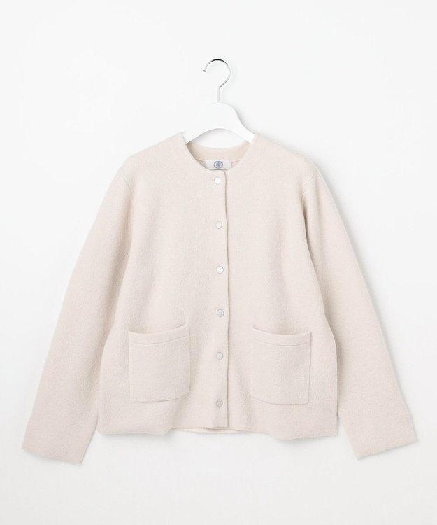 J.PRESS LADIES BOUCLE ニット アウター ベージュ系