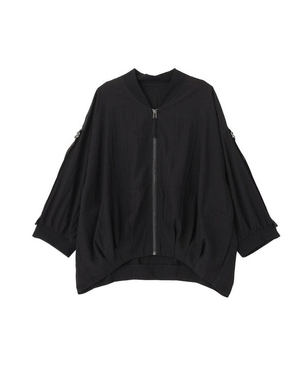 YECCA VECCA 【UVカット/接触冷感/遮熱】COOL5分袖MA-1 Khaki