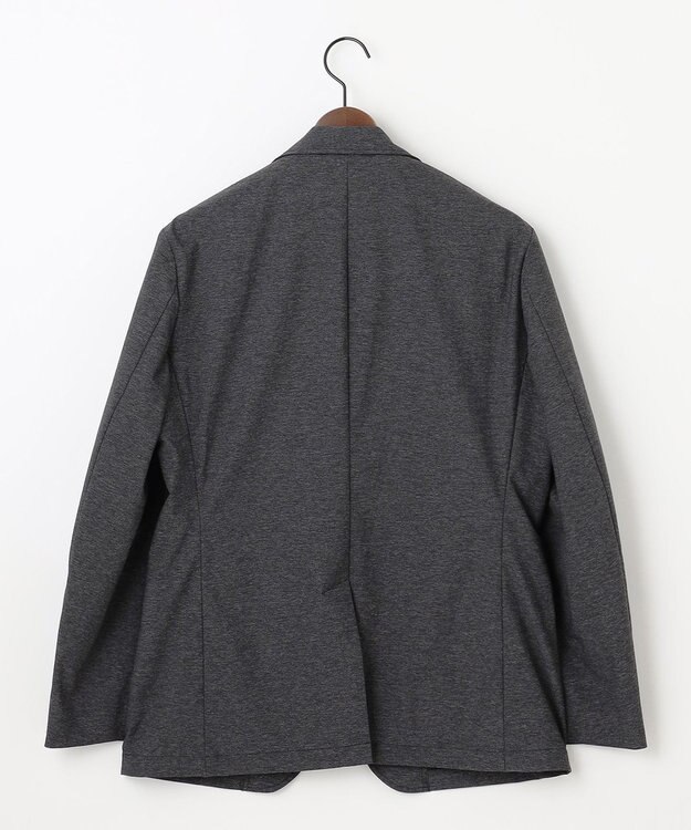 JOSEPH ABBOUD MOUNTAIN 【フードが外せる】メランジハイパワー2wayストレッチ ジャケット グレー系