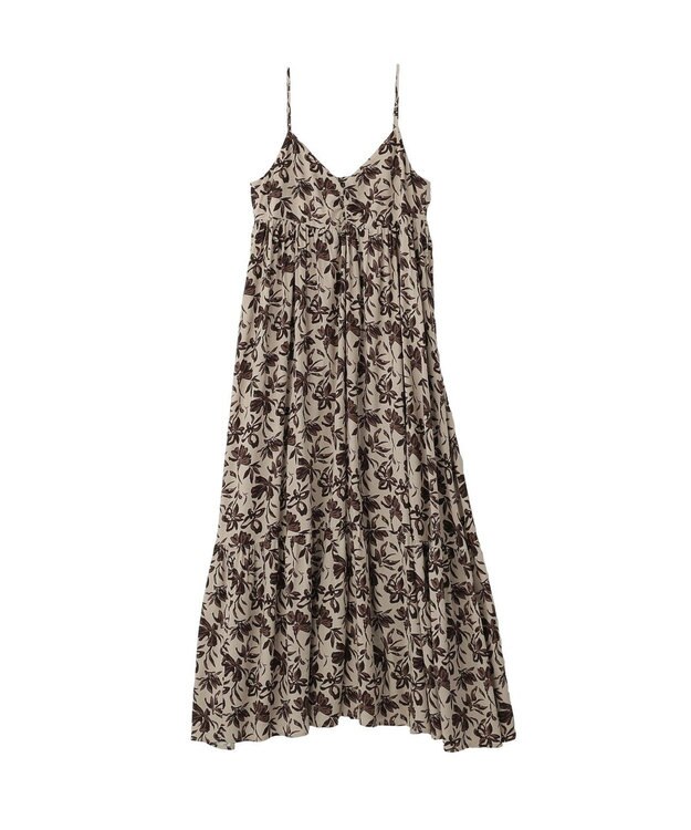 YECCA VECCA アートプリントキャミワンピース Multi