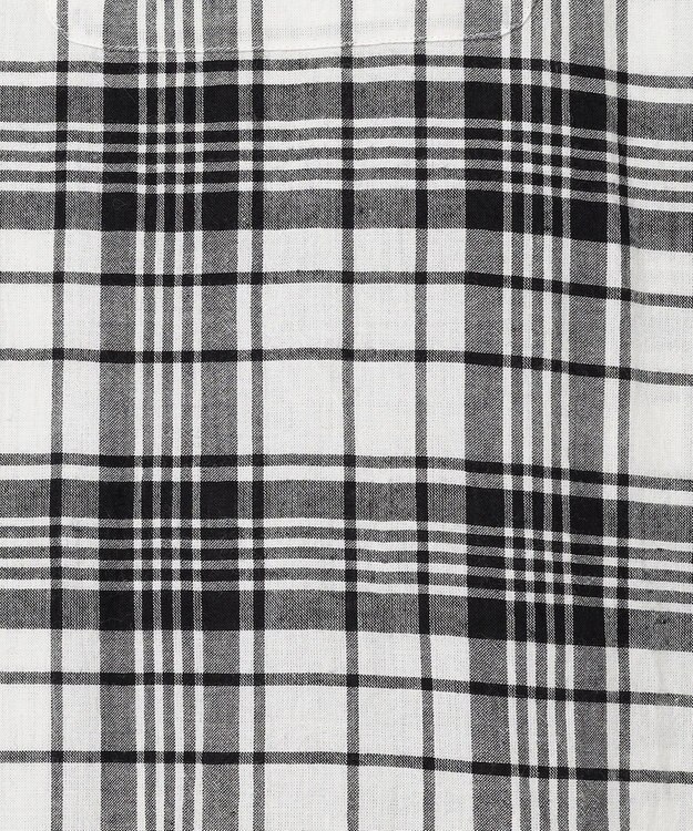 J.PRESS MEN 【J.PRESS ORIGINALS】【UNISEX】Indian Madras Open Shirts / Baggy-Fit ブラック系4