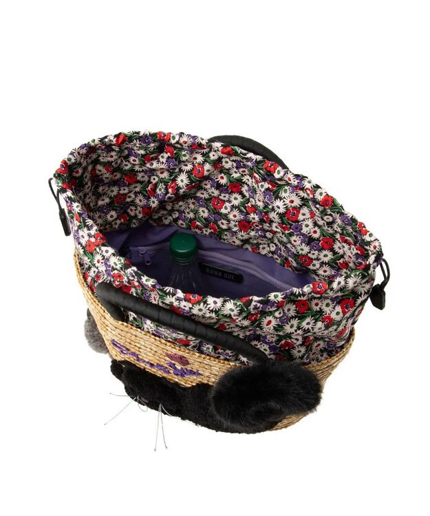 ANNA SUI TITIプランク かごバッグ ベージュ