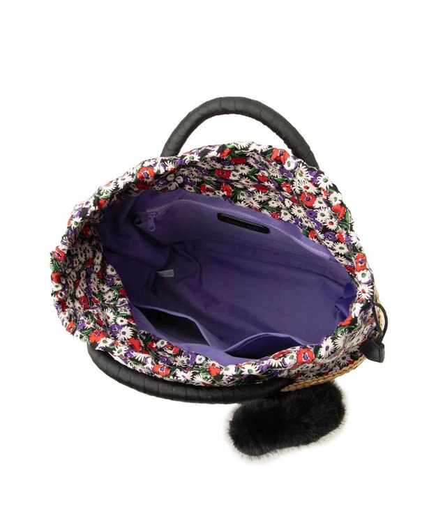 ANNA SUI TITIプランク かごバッグ ベージュ