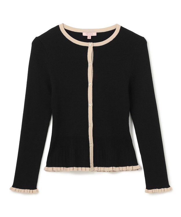TOCCA RESONATE カーディガン ブラック系