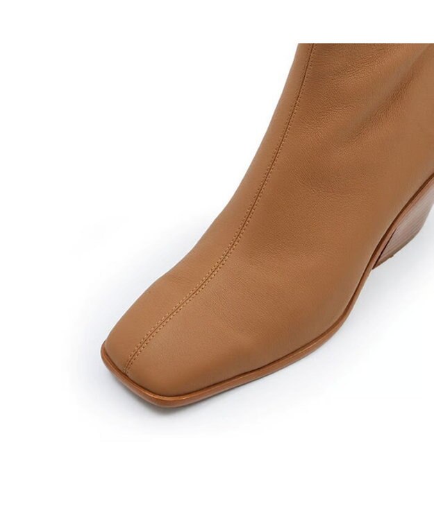 APOM ストレッチレザーサイドジップブーツ 60 キャメル