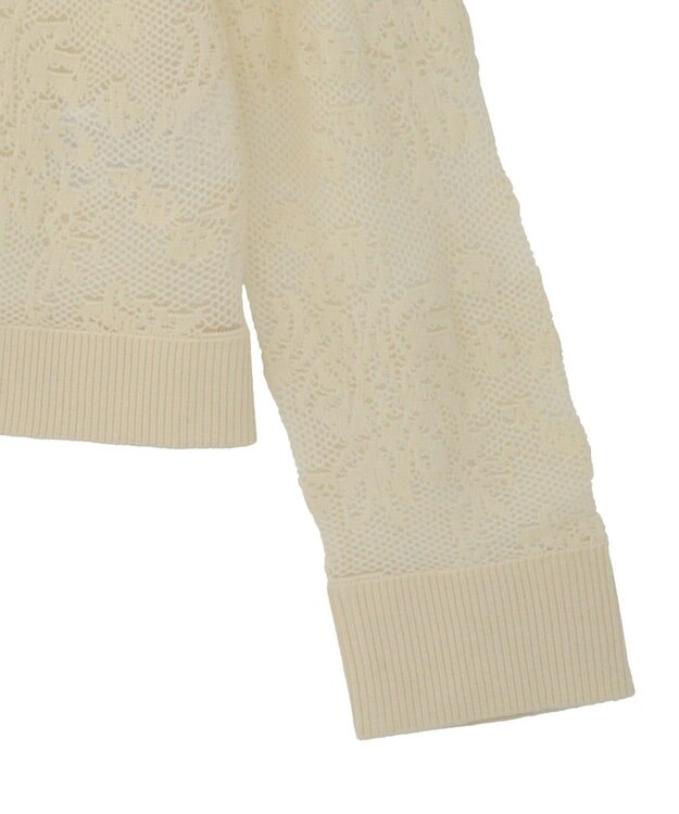 AMERICAN HOLIC レース編みニットプルオーバー Ivory