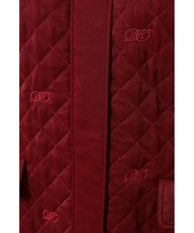 DAKS 2WAYキルトジャケット ボルドー