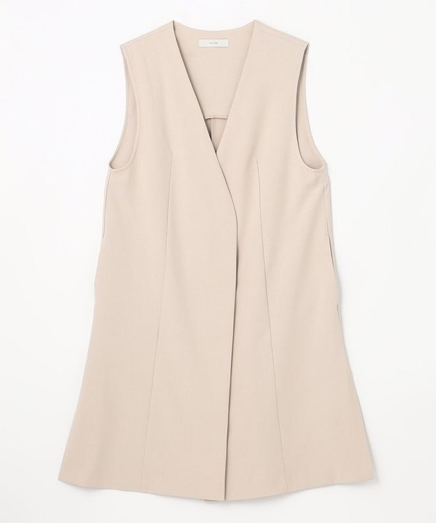 ANY 【セットアップ対応・UVケア・接触冷感】イージケアスタイルアップジレ サンドベージュ