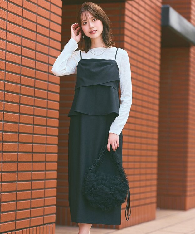 ANY SIS オーバルストーンライン イヤリング シルバー