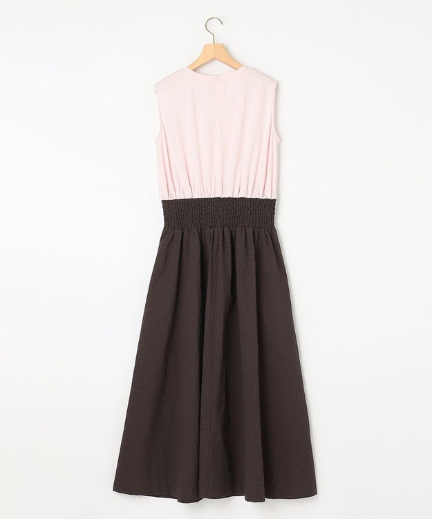 組曲 【洗える】ジャージコンビ ドレス ダークブラウン系