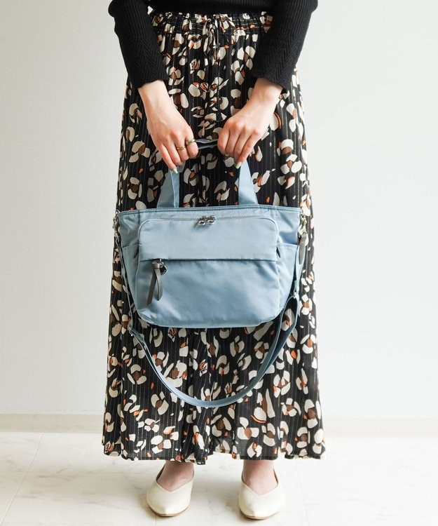 ACE BAGS & LUGGAGE PROGRES サージュ トートバッグ 68374 プログレ ショルダーバッグ 2WAY ブルーグレー