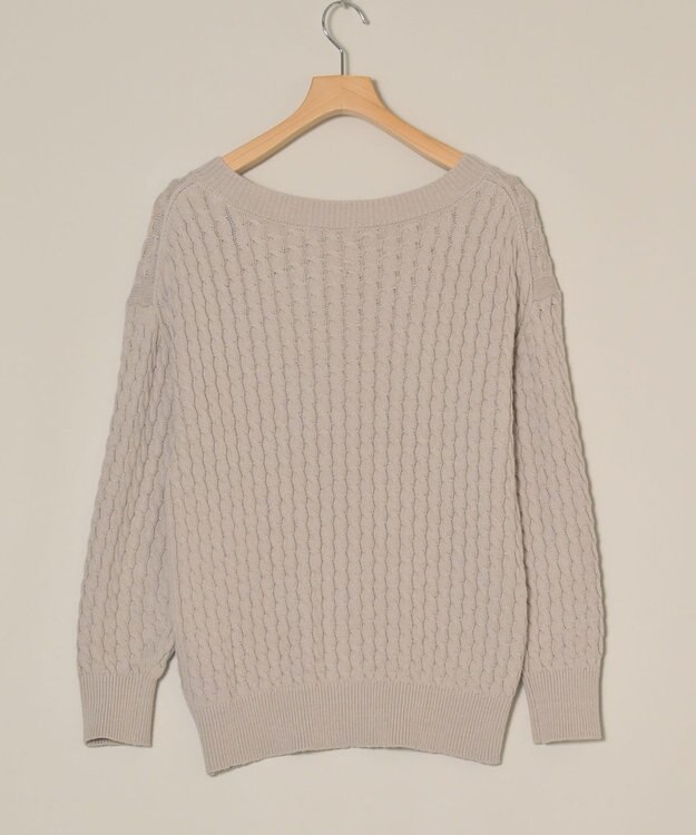 ONWARD Reuse Park 【any FAM】ニット春夏 ベージュ