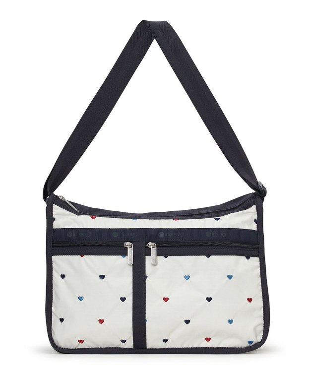 LeSportsac DELUXE EVERYDAY BAG/トリコロールハートエンブロイダリー トリコロールハートエンブロイダリー