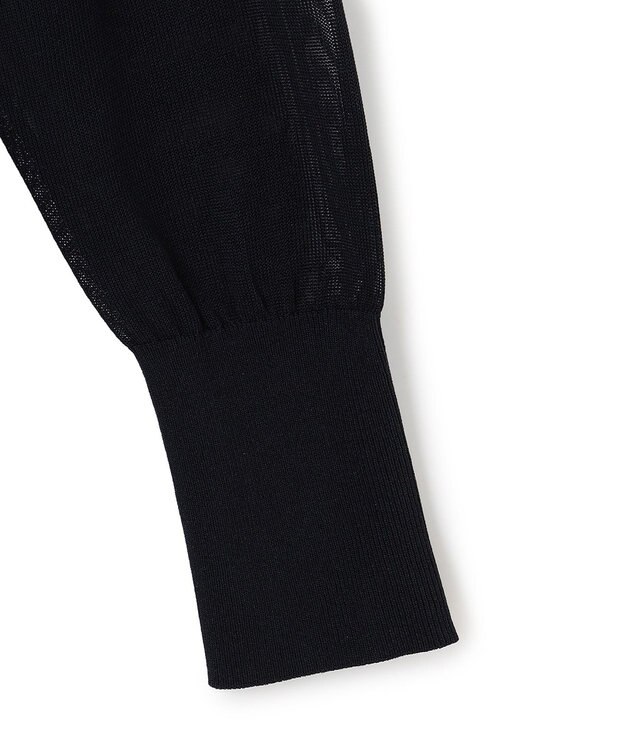 ICB 【洗える】 ドライシンセティックハイゲージ カーディガン ネイビー系