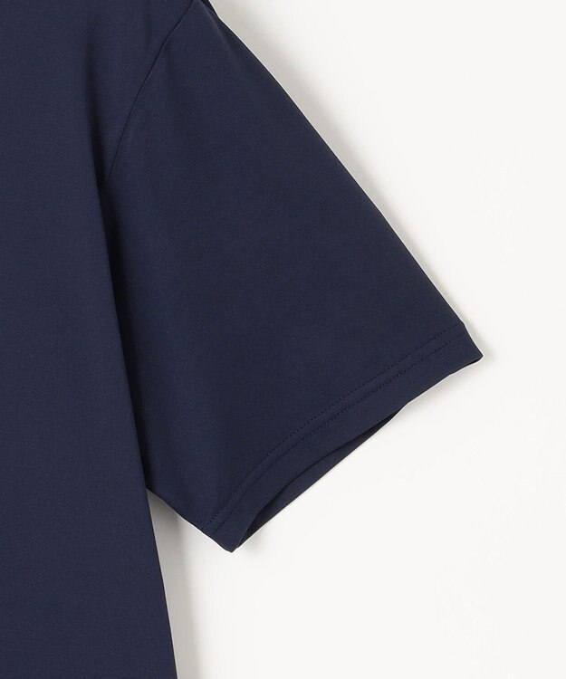 23区GOLF 【PEANUTS】【MEN】スヌーピーコラボ モックネックシャツ ネイビー系