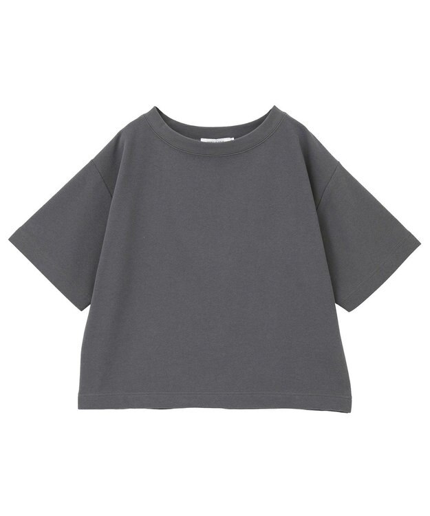 AMERICAN HOLIC 2WAYオフショルスウェット半袖プルオーバー Charcoal Gray