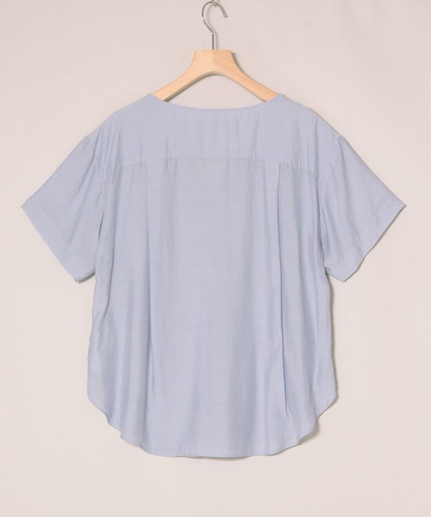 ONWARD Reuse Park 【組曲】ブラウス春夏 ブルー