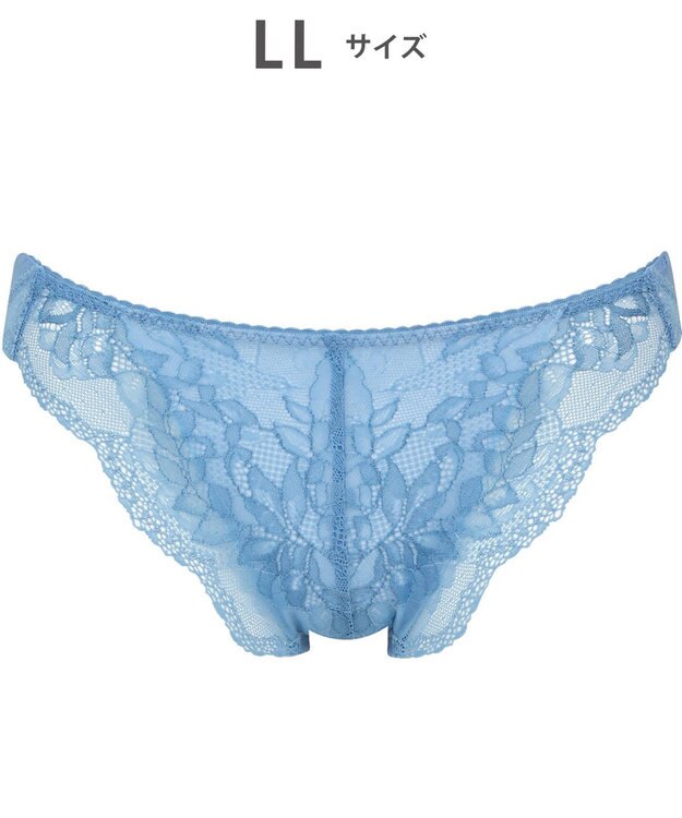 Wing Wing Lesiage 【1000シリーズ】 ペアショーツ はきこみ丈あさめ PF1000 ウイング／ワコール ブルー