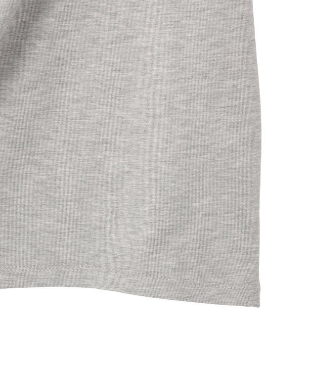 Green Parks ５分袖ドレーププルオーバー Gray Mixture