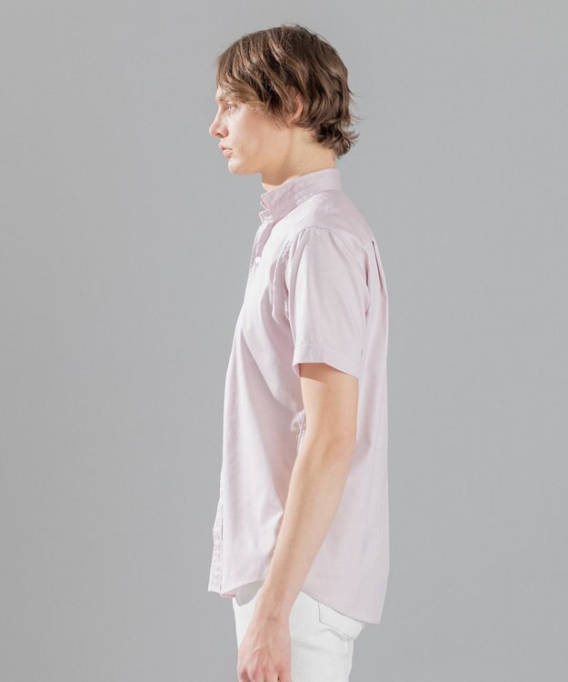 JOSEPH HOMME 【WEB限定商品】80/2 オックスウイング 半袖シャツ ピンク系
