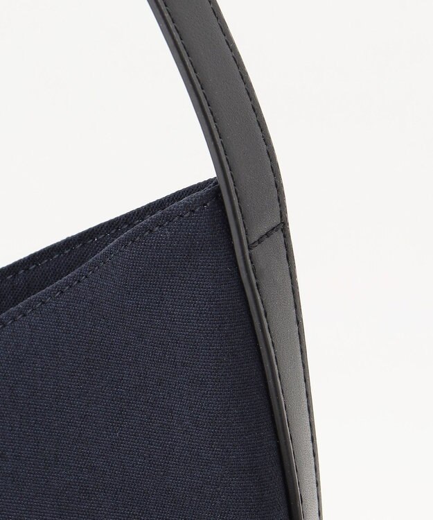 ICB リネン混ワンショルダー ネイビー系