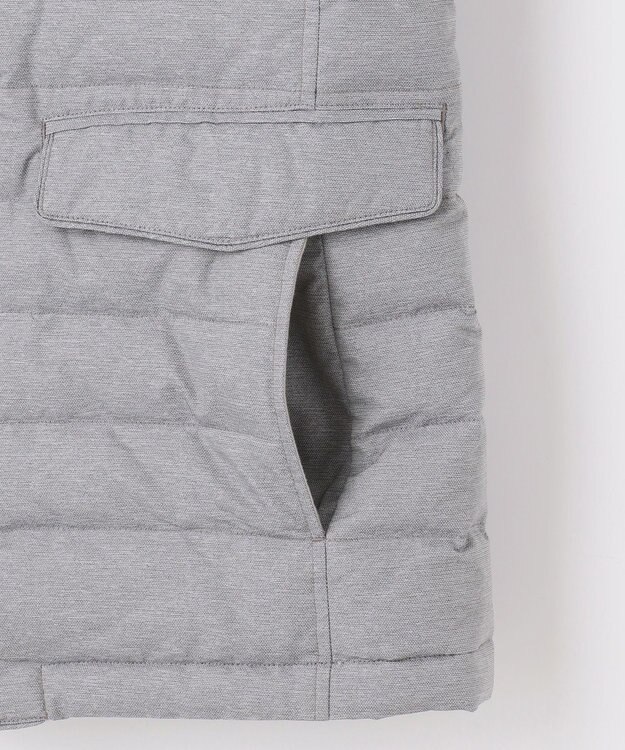 JOSEPH ABBOUD 【軽量/防風/形状記憶】インターレース ダウン ジャケット ライトグレー系