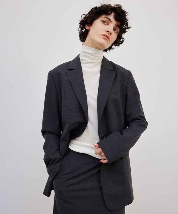 BEIGE， LAVAL / テーラードジャケット C.Gray