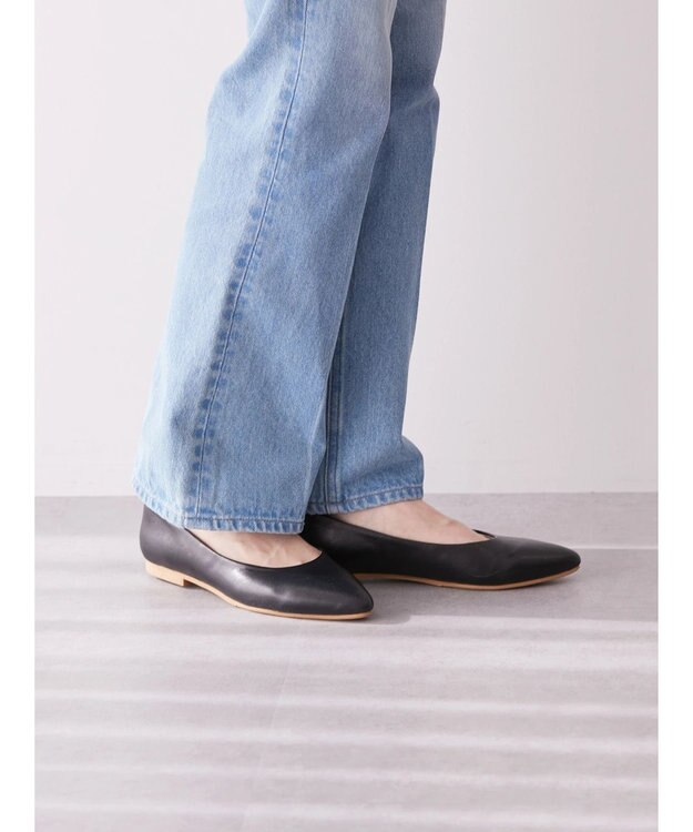 AMERICAN HOLIC 【整履き】ポインテッドパンプス Black