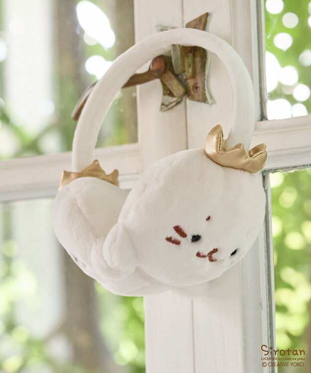 ANY KIDS 【しろたん×any FAM】しろたんイヤーマフ しろたん