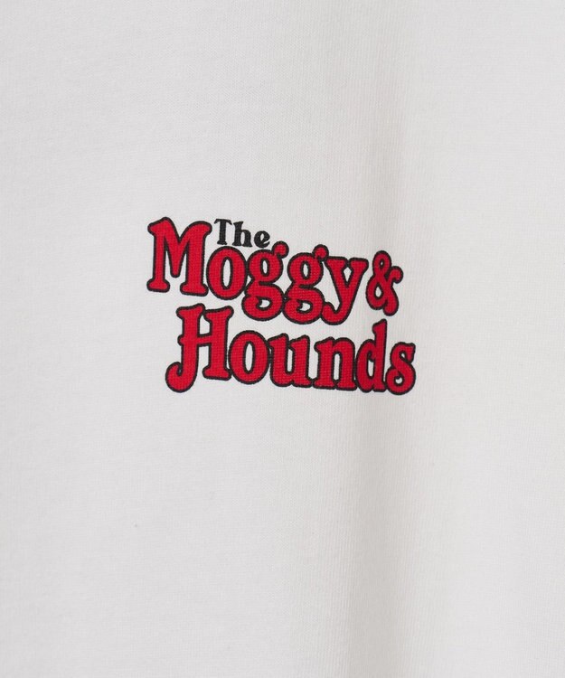 WEGO モチーフ刺繍リンガーT ホワイト