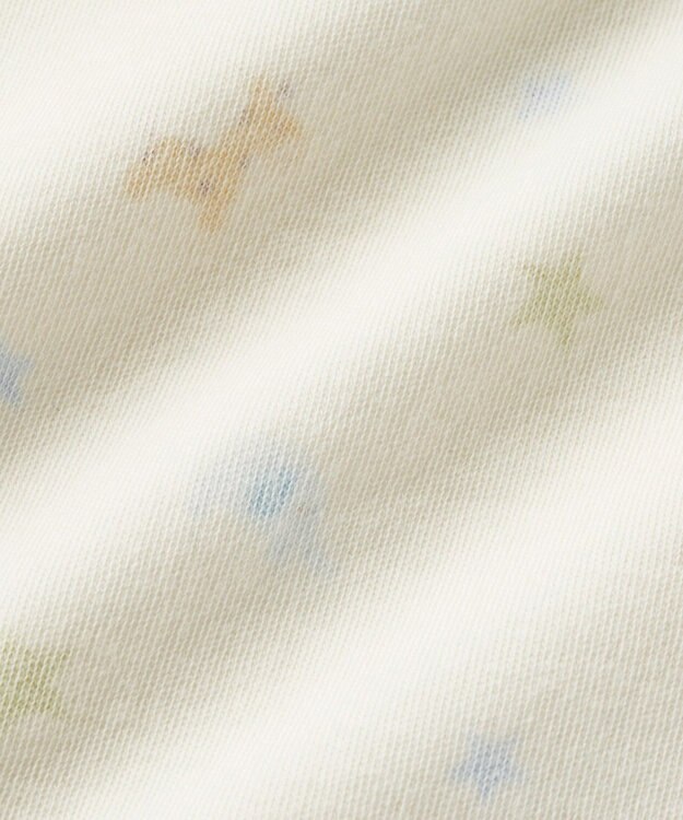 MIKI HOUSE HOT BISCUITS 【70-60cm】 長袖ボディシャツ２枚セット(前開き仕様) 白×ＢＬ