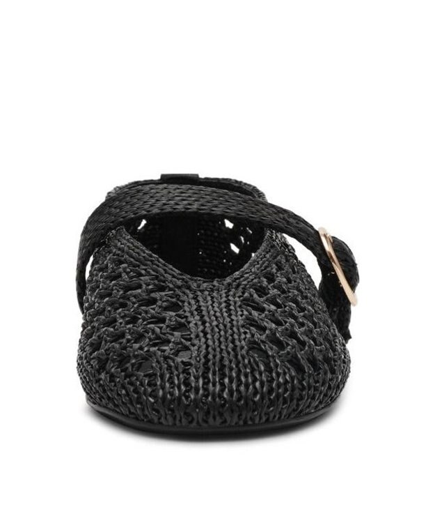 STEVE MADDEN ALARA シアーラフメリージェーンフラット ブラック