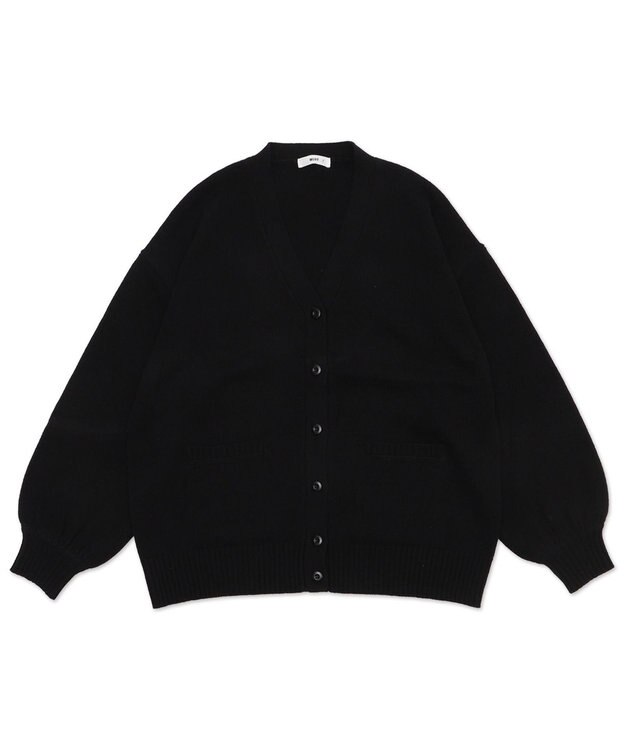 WEGO 【SCHOOLITEM】ニットカーディガン ブラック