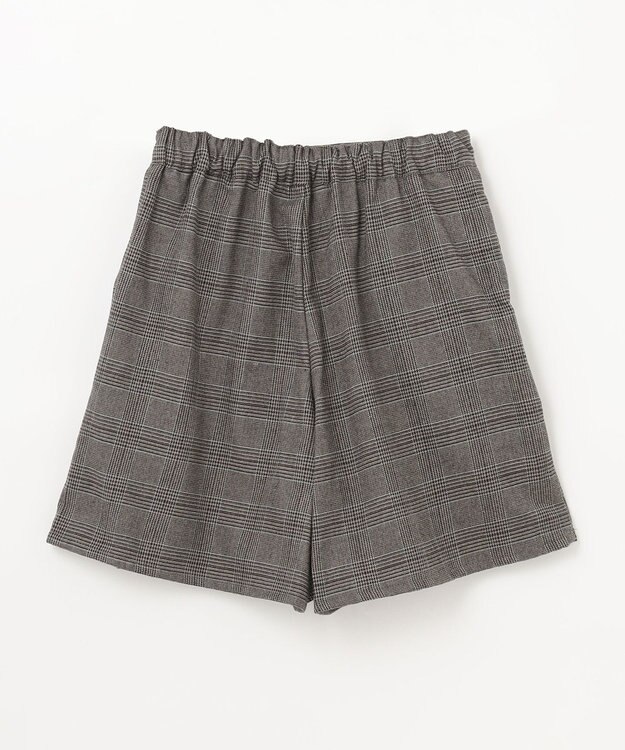 ANY KIDS チェック柄 プリーツ キュロット グレンチェック