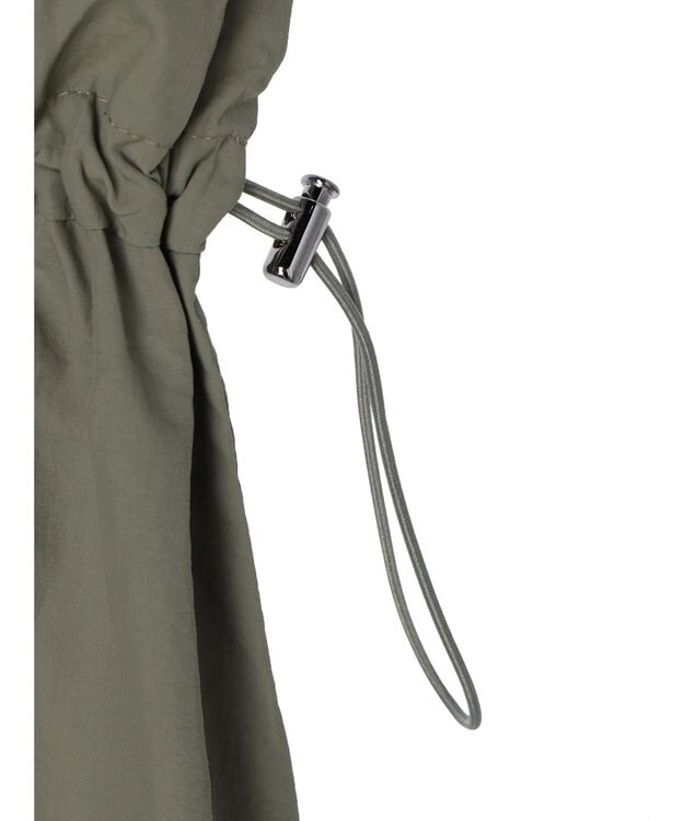 Green Parks ドロストドッキングワンピース Khaki