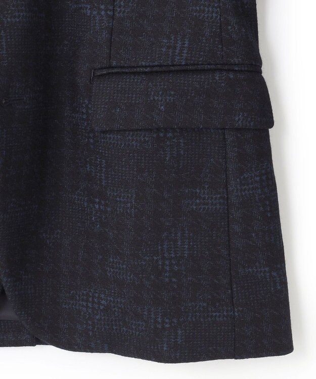 JOSEPH HOMME パッチジャガードジャージー　ジャケット ネイビー系3