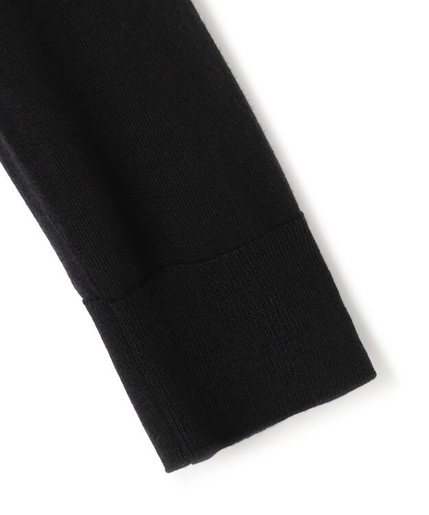 ICB L 【洗える】 レースコンビハイゲージ プルオーバー ブラック系7