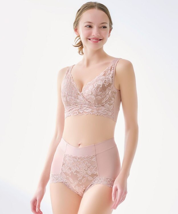 BRADELIS New York 【BRADELIS NewYork peace】シリーズ累計52万枚突破 ハートフルカップカシュクールブラ23 ローズベージュ