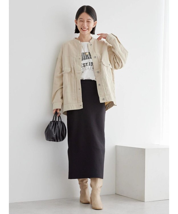 AMERICAN HOLIC コーデュロイジャケット Ivory