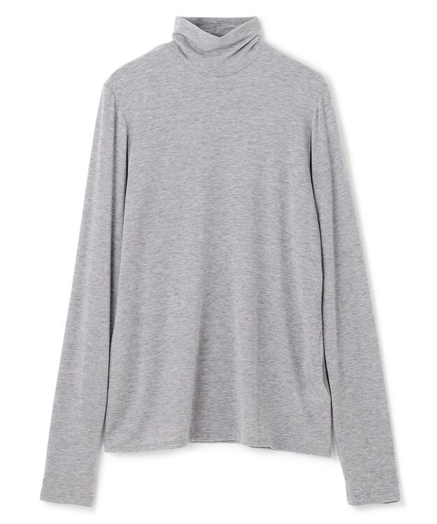 uncrave リヨセルカシミヤベア タートルトップス グレー