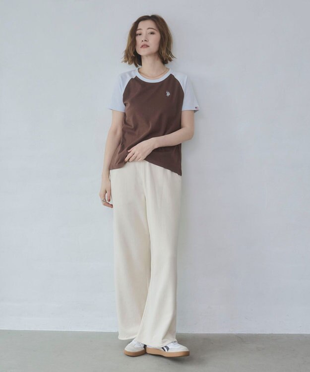 WEGO 【SMLサイズ展開】U.S. POLO ASSN.別注コンパクトTシャツ 柄1